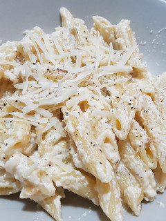 Una foto de Penne a la panceta 👌🍝