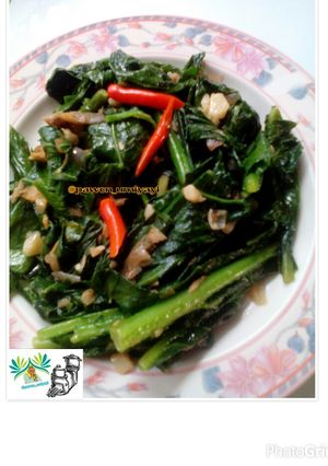 Foto resep 1. Kailan ikan masin