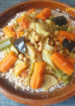 Une photo de Couscous végétarien