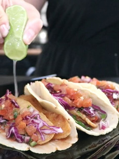 Una foto de Tacos de pescado