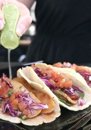 A picture of Fish Tacos.