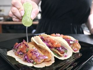 Tacos de pescado