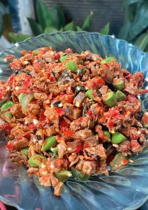Foto resep Tongkol Suwir Kemangi Pete