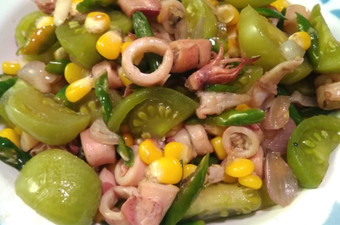 Anti Ribet, Buat Tumis cumi asin jagung manis Untuk Jualan