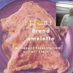 A picture of Bread omelette.