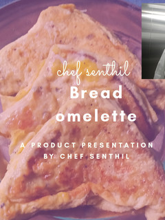 A picture of Bread omelette.