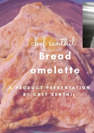 A picture of Bread omelette.