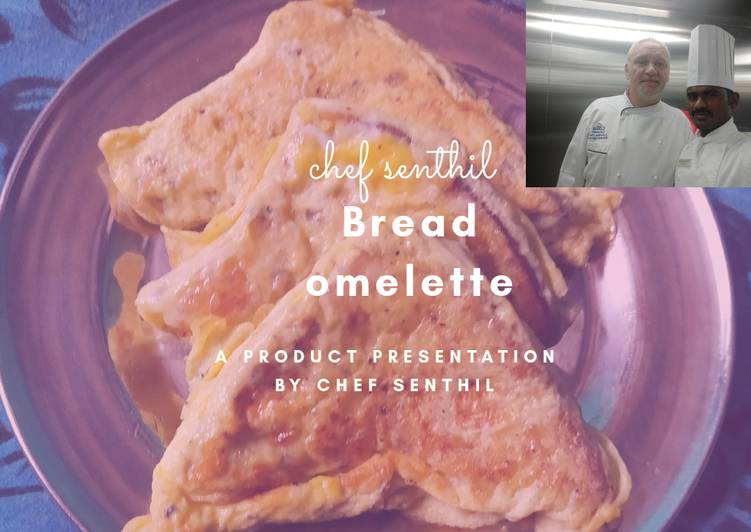 Bread omelette