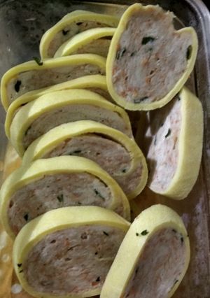 Foto resep Chicken Egg Roll