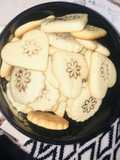 Simple soft butter cookies
