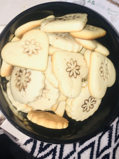A picture of Simple soft butter cookies.