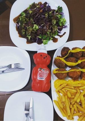 عکسی از دستور توپک مرغ پنیری سوخاری حدیث پز