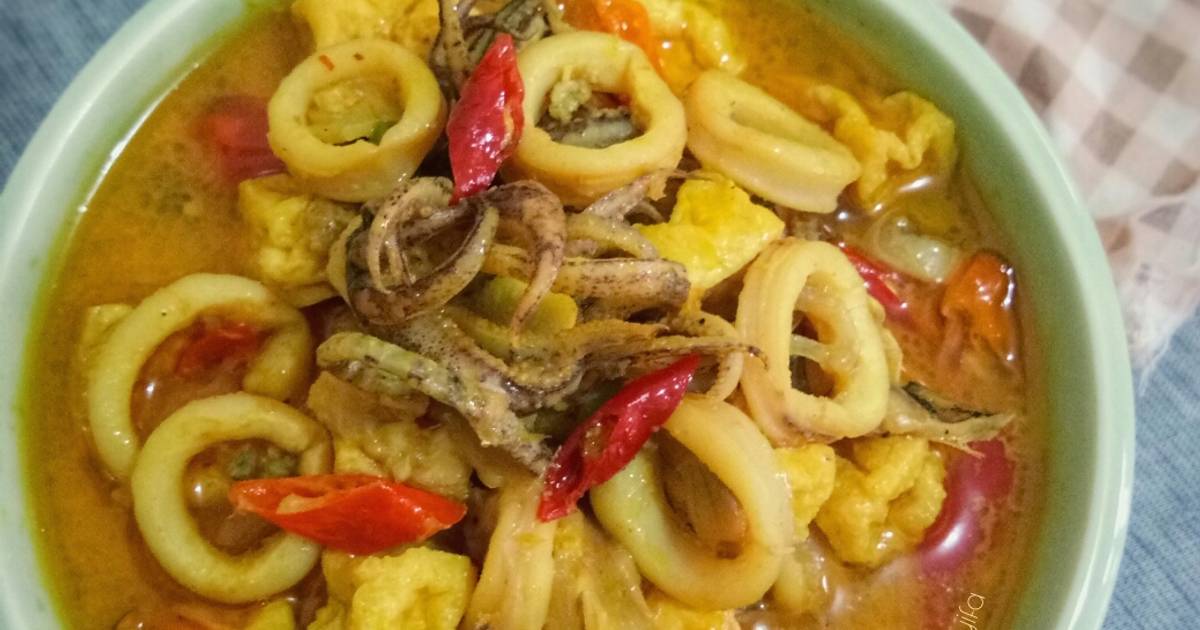  Resep  Cumi  Tahu  Bumbu Gule Instan oleh Nia Syifa Cookpad