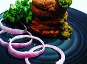 A picture of raw mango kebab