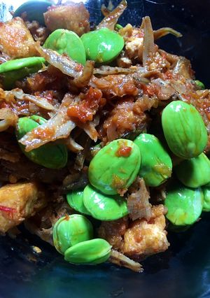 Foto resep Sambal teri tahu petai