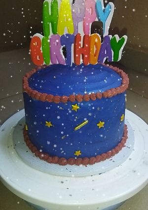 Birthday cake ainihin hoton girkin