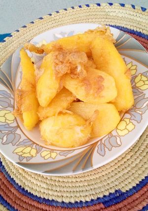 A picture of Crispy Fried Potato with Egg.