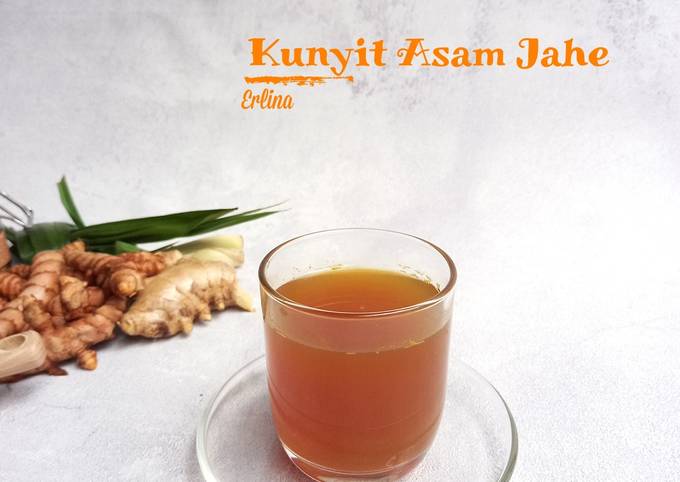 Resep Jamu Kunyit Asam Jahe Serai Oleh Erlina Cookpad