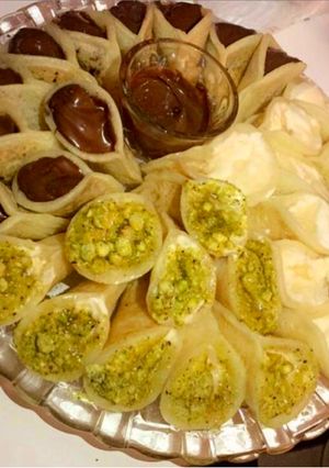صورة لوصفة قطايف عصافيري
