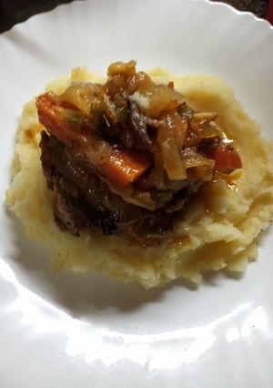 Una foto de Tapa de nalga a la cacerola