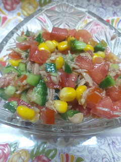 صورة لوصفة سلطة 🥗تونه 🤷🏼♀️