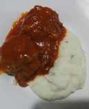 Albóndigas con puré