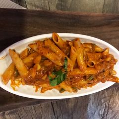 Red sauce pasta A picture of Red sauce pasta.