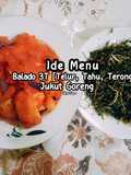 Ide Menu "Balado 3T [Telur, Tahu, Terong] & Jukut Goreng"