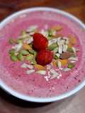 Smoothie bowl (mix berries, pear and banana)