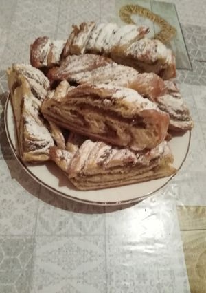 Csavart diós recept fotója