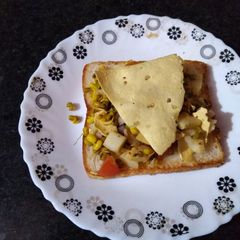 Healthy sprouts toast A picture of Healthy sprouts toast.
