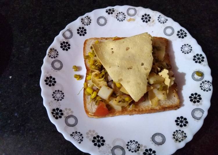 Healthy sprouts toast Healthy sprouts toast