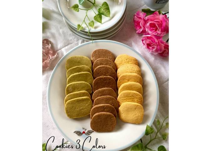 Easiest Way to Cook Delicious Cookies 3 Colors 