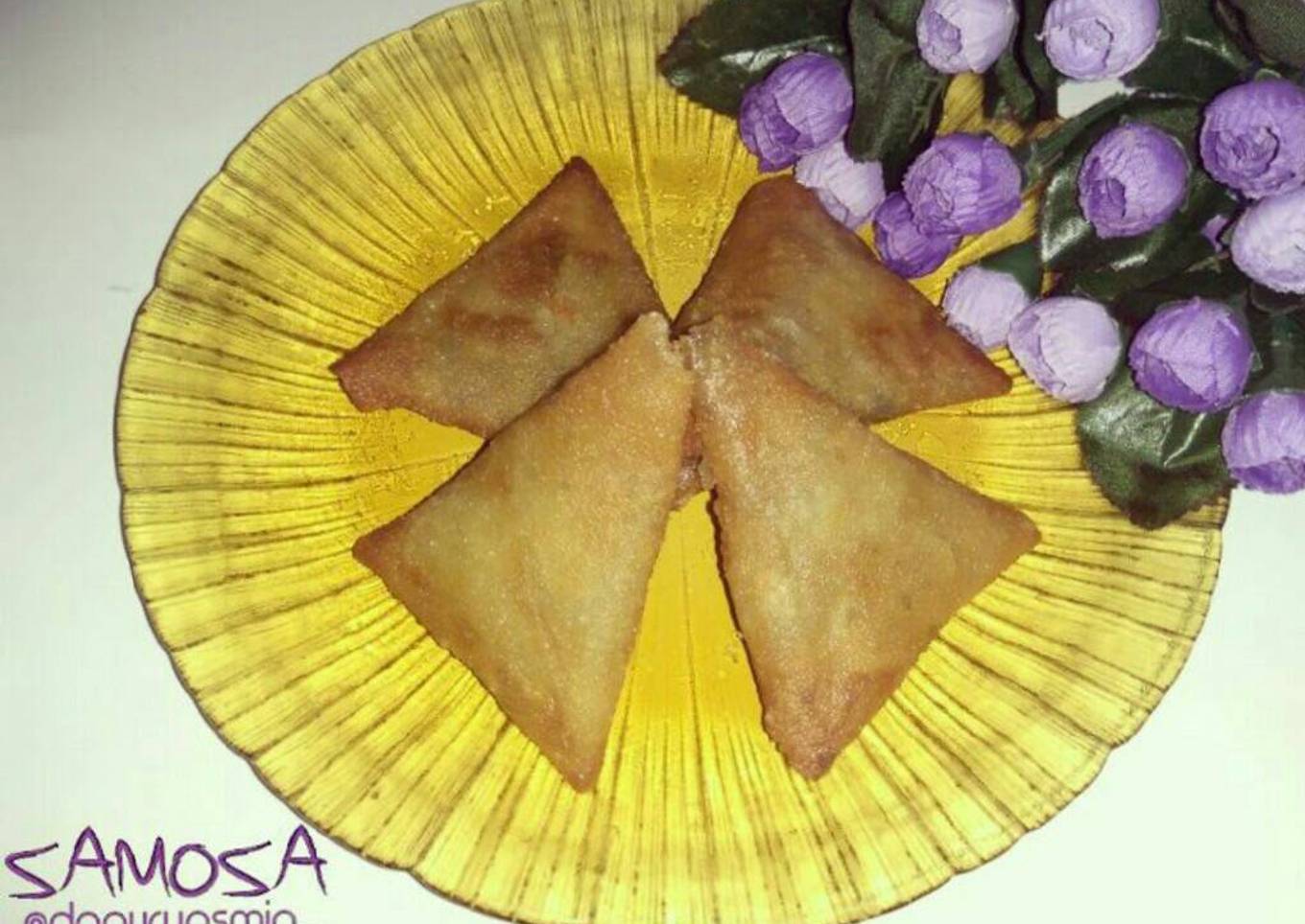 Cara Gampang Membuat SAMOSA Ayam, Enak Banget