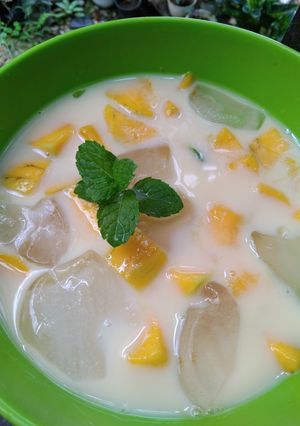 Foto resep Es mangga super simpel🥰