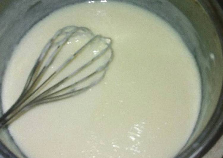 Cheese cream homemade