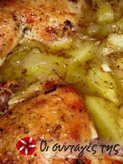 Φωτογραφία της συνταγής Κοτόπουλο ψητό με ούζο στη γάστρα