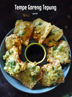 Foto resep Tempe Goreng Tepung