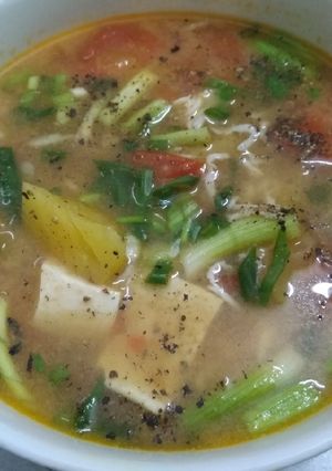 Hình của món Canh chua cá bờm.