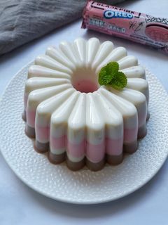 Foto resep Puding Lapis Blackpink