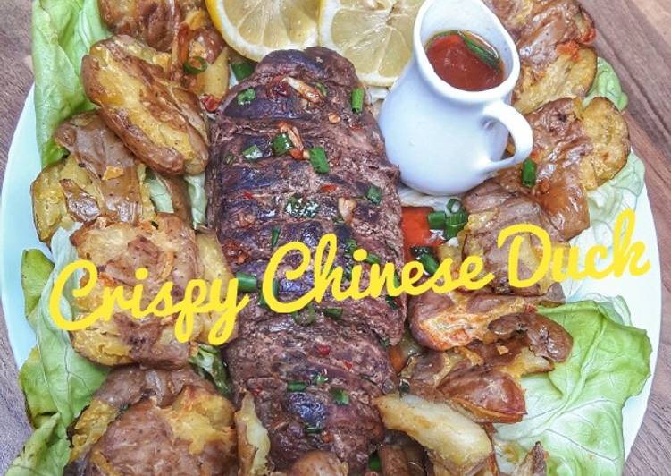 Resep Crispy Chinese Duck Enak dan Antiribet