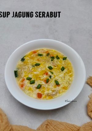 Foto resep Sup Jagung Serabut