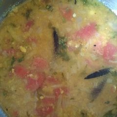 A picture of Tomato daal.