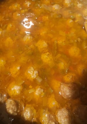 Una foto de Albóndigas en salsa