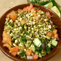 A picture of Green Moong Sprouts Salad.