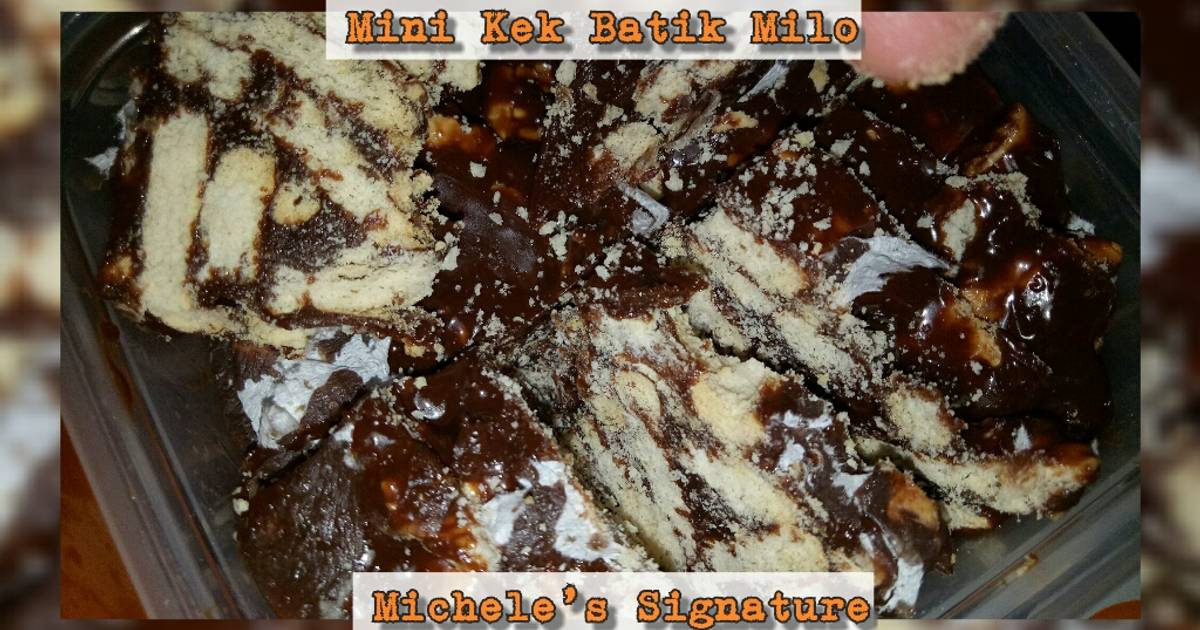 146 Resepi Kek Batik Yang Sedap Dan Mudah Oleh Komuniti Cookpad Cookpad