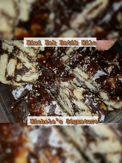Gambar Mini Kek Batik Milo