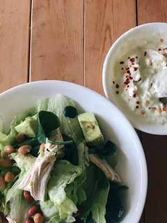 Foto resep Healthy Salad with Yoghurt dressing