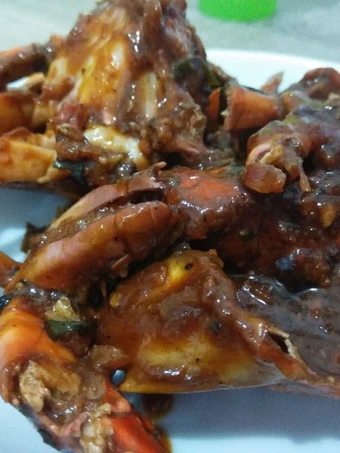 Cara Mudah Menyiapkan Resep Kepiting lada hitam yang Lezat Sekali Anti Ribet, Mantap