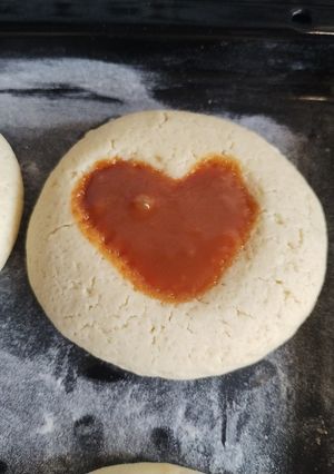 Una foto de Galletitas de manteca con corazón ❤️